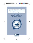 Develping Consensus Indicators of Sustainability for Southeastern United States Aquaculture (Bulletin #879) by Rex H. Caffey, Richard F. Kazmierczak, and James W. Avault