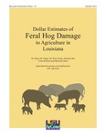 Dollar Estimates of Feral Hog Damage to Agriculture in Louisiana (Research Information Sheet #113) by Shaun M. Tangers, Kurt Guidry, Huizhen Nui, Celine Richard, and Maristela Abreu