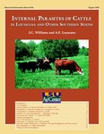 INTERNAL PARASITES OF CATTLE IN LOUISIANA AND OTHER SOUTHERN STATES (Research Information Sheet #104) by James C. Williams and Alvin F. Loyacano